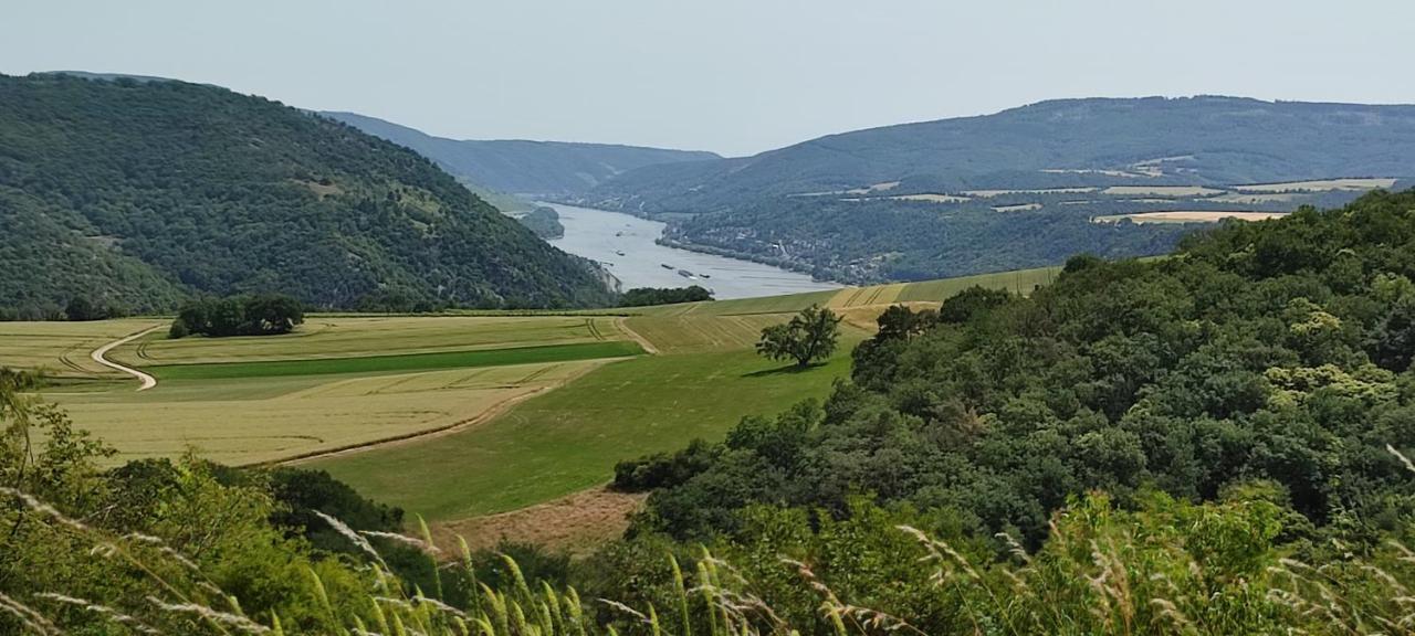 Kleine Auszeit - Ferienwohnung Heideberg - "Rhein" In Den Urlaub バッハラッハ エクステリア 写真